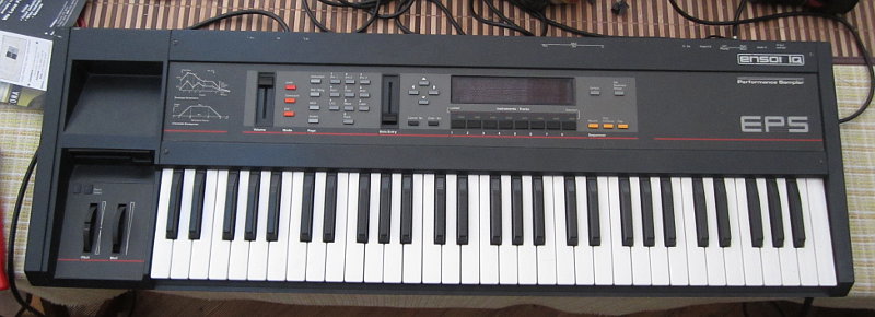 [Picture of the Ensoniq EPS sampler]