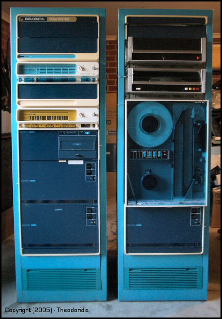 [The two systems in their racks]