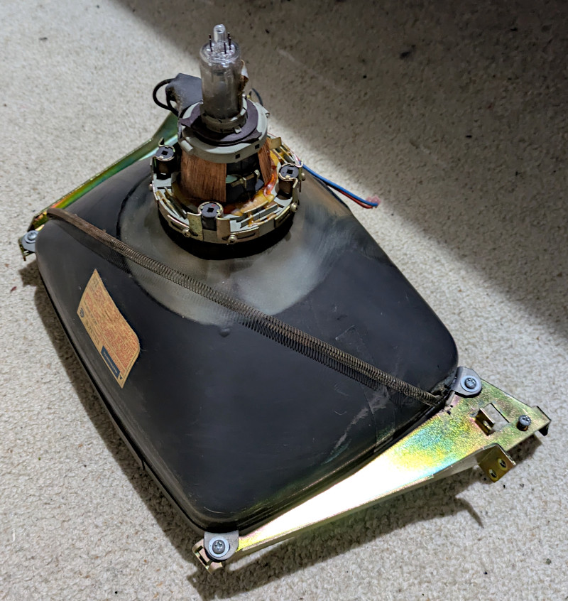 [Really bad picture of the CRT]