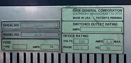 [Disk Cartridge Unit model sticker]