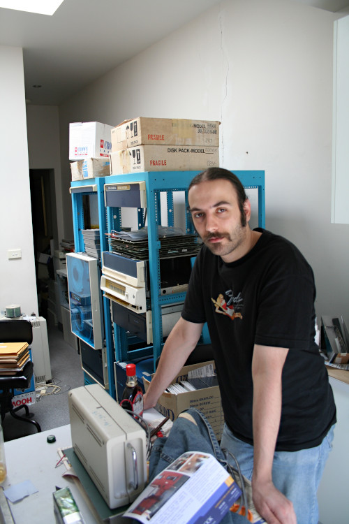 [Really bad picture of me and the minis in the kitchen]