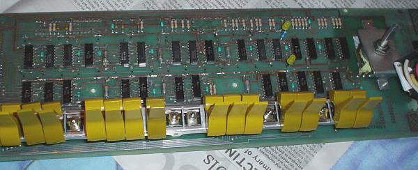 [Bulbs and pull-up resistors removed]