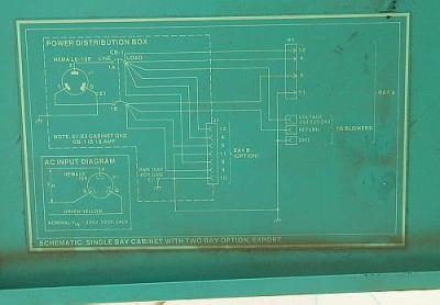 [Power distribution box schematic]